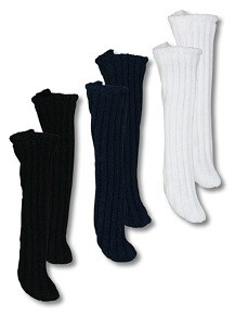 Rib Socks Set (White/Navy/Black), Azone, Accessories, 1/6, 4571116990814
